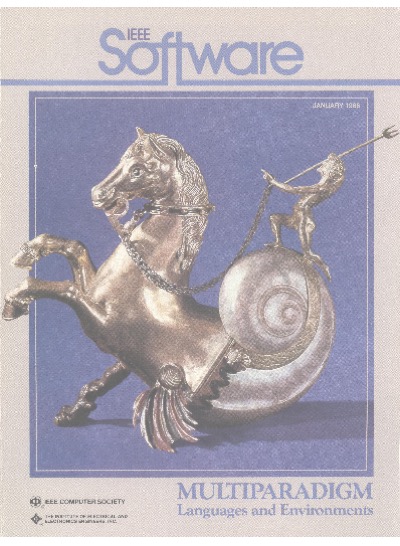 1986, no. 1: multiparadigm languages and environments 1986, no. 1: multiparadigm languages and environments