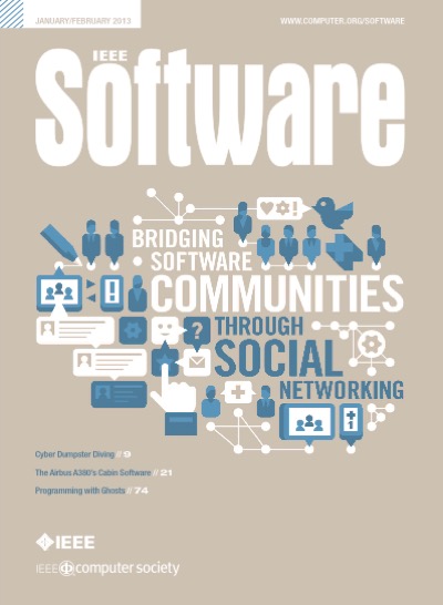 2013, no. 1: bridging software communities through social networking 2013, no. 1: bridging software communities through social networking