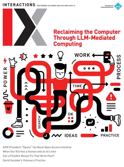 ACM interactions 2025, no. 5: LLM-Mediated Computing 2025, no. 5: LLM-Mediated Computing