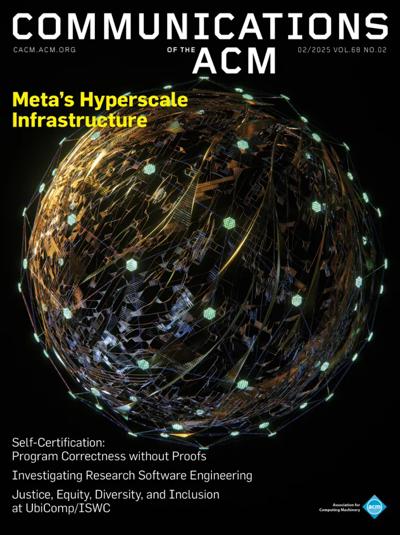 Communications of the ACM 2025, no. 2: Meta's Hyperscale Infrastructure 2025, no. 2: Meta's Hyperscale Infrastructure